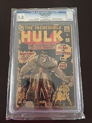Incredible Hulk  1 CGC 10 Origin and 1st appearance of Hulk Hot Key Issue