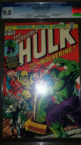 Hulk 181 cgc 90 