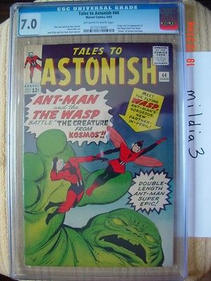 Tales to Astonish 44 1963 Marvel CGC 70 OWW PAGES ORIGIN  1st APP WASP