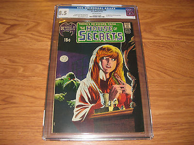 House of Secrets 92 JunJul 1971 DC  CGC Graded 85  1st app Swamp Thing 