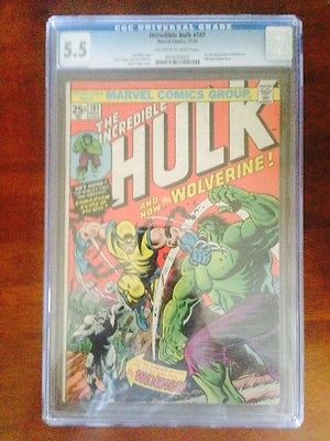 The Incredible Hulk 181 Nov 1974 Marvel CGC 55