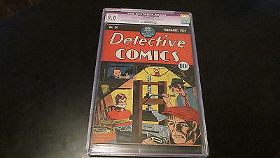 Detective Comics 24 DC Comics 1939 Golden Age Siegel story Bob Kane art CGC 90