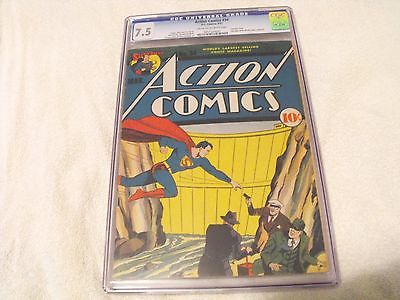 ACTION COMICS 34 1941 CGC 75