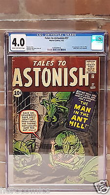 CGC TALES to ASTONISH 27 1st ANTMAN by KIRBY Silver Age Includes DITKO Story