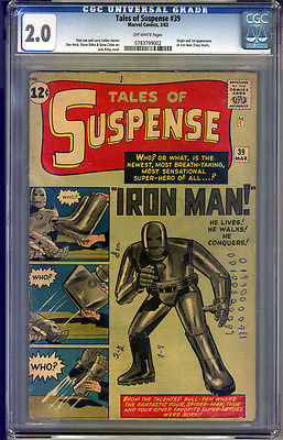 Tales of Suspense 39 CGC 20 GD Universal No Reserve