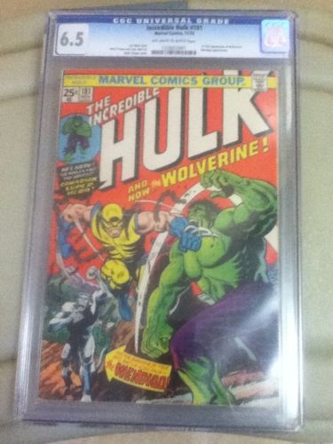 Hulk 181 Cgc First Wolverine