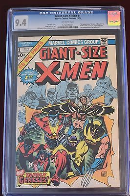 Giant Size XMen 1 1975 CGC 94 1st Colossus Storm Nightcrawler 2nd Wolverine