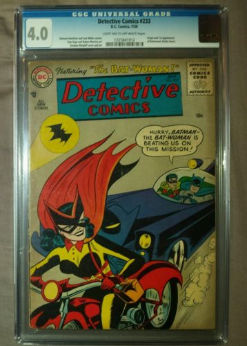 Detective Comics 233 Jul 1956 DC CGC 40