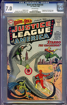 Brave and the Bold 28 CGC 70 FNVF Universal No Reserve