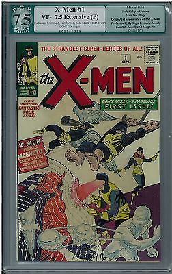 XMen 1 1963 PGX 75 Restored Not CGC Marvel Stan Lee