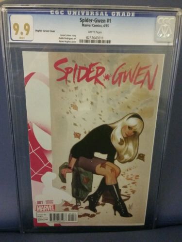 SpiderGwen 1 CGC 99 Hughes 1100 variant