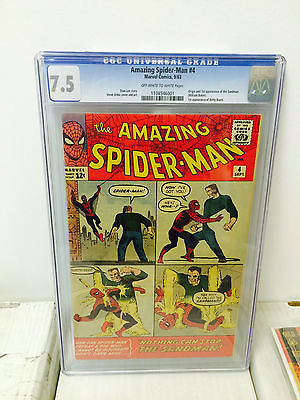 AMAZING SPIDERMAN 4 CGC 75 LOOKS NICER 1ST SANDMAN 1ST JESSICA JONES 