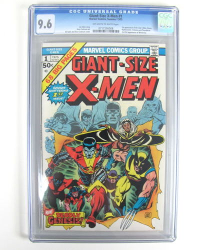 1975 MARVEL GIANT SIZE XMEN 1 CGC GRADED 96 IN CASE 1ST APPEARANCE NEW XMEN