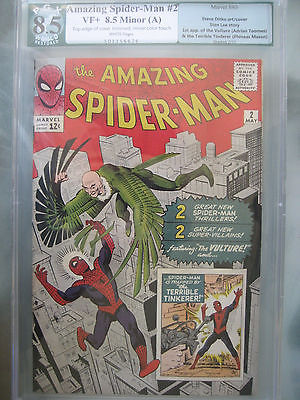 Amazing SpiderMan 2 PGX 85 MA WP 1st Vulture Adrian Toomes like CGC