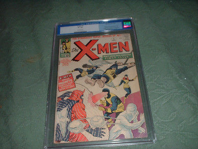 XMEN 1   SEPT 1963  FIRST APPEARANCE OF XMEN   CGC GRADED 25  GORGEOUS 