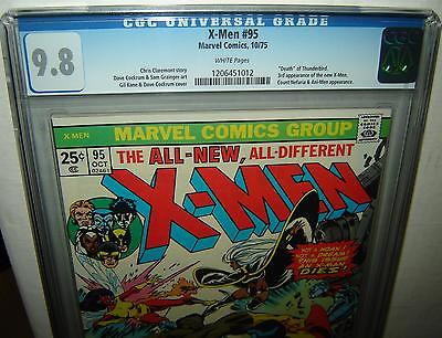 XMen 95 CGC 98 White pages 3rd app new XMen 1975 Marvel Comics c04248