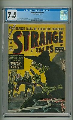 Strange Tales 29 CGC 75 OFFWHITE pages Atlas Comics 1954 c06925