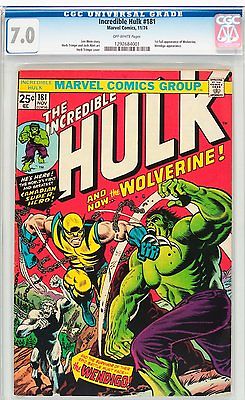 The Incredible Hulk 181 Nov 1974 Marvel CGC graded