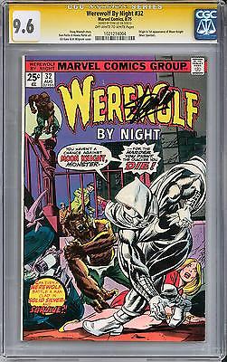 Werewolf by Night 32 CGC 96 Stan Lee Signature Series OWW 1st Moon Knight
