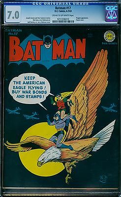 Batman 17 CGC 70 