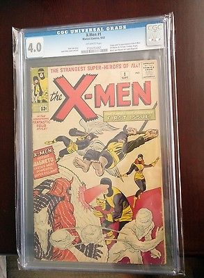 XMen 1 CGC 40 Origin and first appearance of the XMen