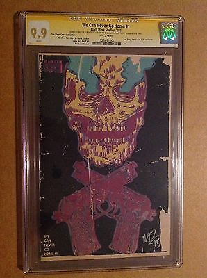 CGC SS 99 We Can Never Go Home 1 SDCC 3050 signed by Rosenberg not 98