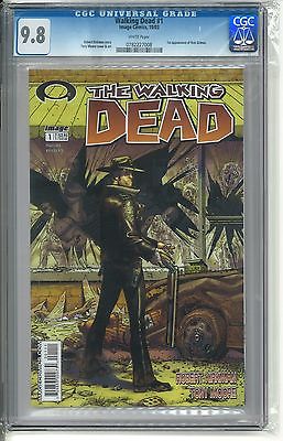 Walking Dead 1 CGC 981st Print  1st Rick Grimes App AMC Hit Show Image