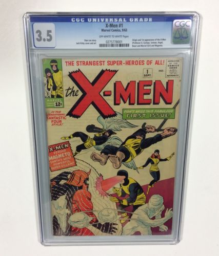 XMEN 1 Key CGC 35 1st XMen  Origin Sep1963 Marvel Comics