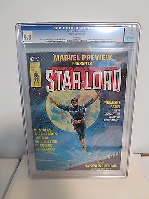 Marvel Preview 4   1st Star Lord   CGC 98  WP