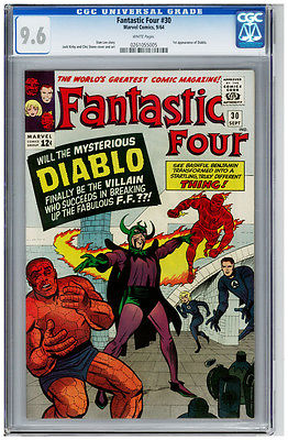 Fantastic Four 30 CGC 96 White pages Best of the best 