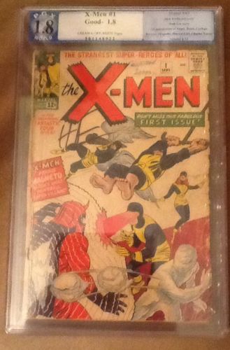 Silver Age XMen 1 PGX 18 Not Cgc Rare Vintage