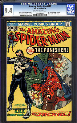 Amazing Spider Man 129 CGC 94 NM 1st Punisher