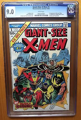 1975 Giant Size XMen 1 CGC 90