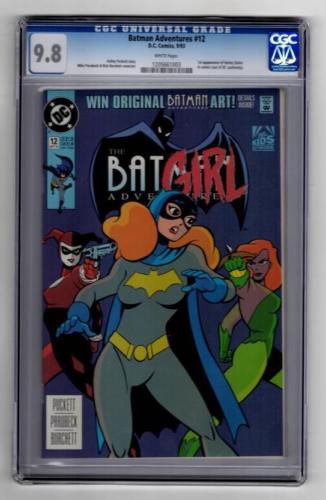 Batman Adventures 12 1993 DC CGC 98 White Pages 1st Harley Quinn appearance