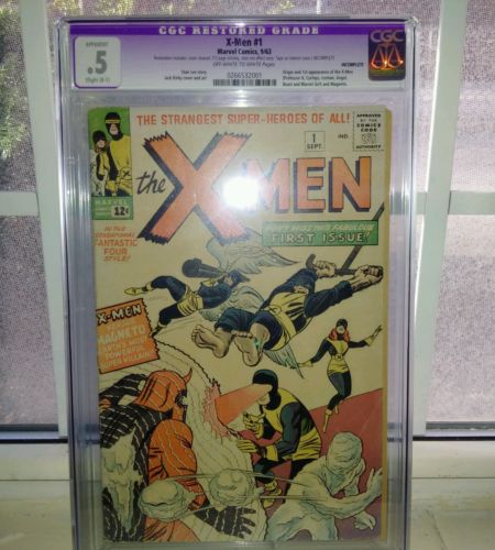 XMen 1 1st appearance and origin of X Men CGC 05 Apparent