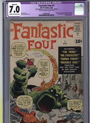 Fantastic Four 1 CGC GRADED 70 Marvel Comics