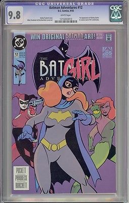 CGC 98 Batman Adventures 12 WP 1st Harley Quinn Highest Graded