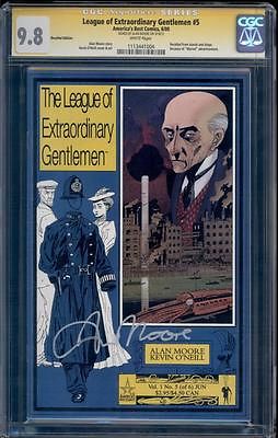 League of Extraordinary Gentlemen 5 CGC SS 98  Alan Moore Recalled RARE