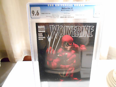 Wolverine 1 CGC 96 Deadpool Scott Campbell Variant 