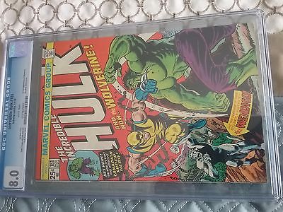 The Incredible Hulk 181 CGC 80 White Pages