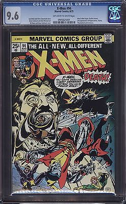 XMen 94 CGC 96 OffWhite To White Pages Marvel 875 New XMen Begin Claremont