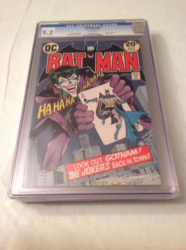 BATMAN 251 CGC 92 WHITE PAGES Joker Cover NEAL ADAMS HOLY GRAIL NOT CBCS