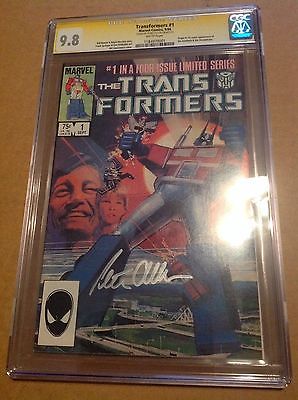CGC SS 98 Transformers 1 signed by Peter Cullen THE voice of Optimus Prime