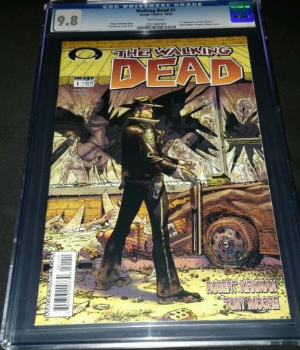 WALKING DEAD 1 CGC 98 MINTONLY 7300 COPIES EVER PRINTEDVERY HOT