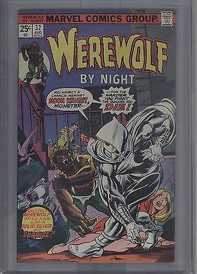 WEREWOLF BY NIGHT 32 875 CGC NM 96 1ST APP MOONKNIGHT