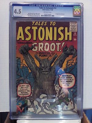 Tales To Astonish 13 CGC 45 1st GROOT 1960 rare Marvel Guardians of the Galaxy