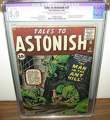 Tales to Astonish 27 CGC 50 RESTO OWW pgs 1st app AntMan 1962 c04679