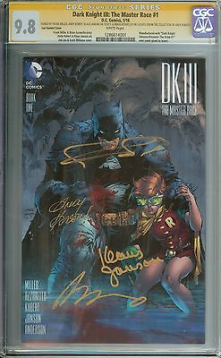 BATMAN DKR 3 1 CGC 98 SIGNED MILLERJANSONKUBERTAZZARELLO