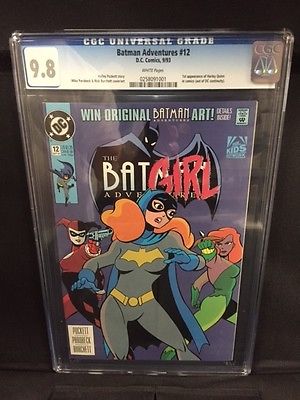 Batman Adventures 12 CGC 98 W 1st Appearance  Harley Quinn