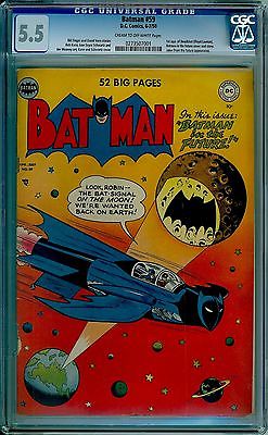 Batman 59 CGC 55  1st Deadshot